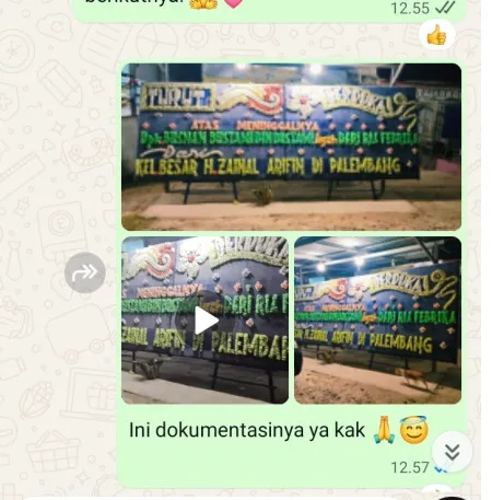 Pengiriman Papan Bunga Duka Panunggangan Barat
