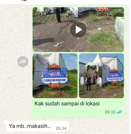 Pengiriman Karangan Bunga Panunggangan Barat