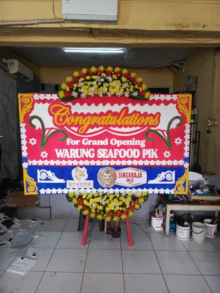 Papan Bunga Ucapan Selamat Panunggangan Barat